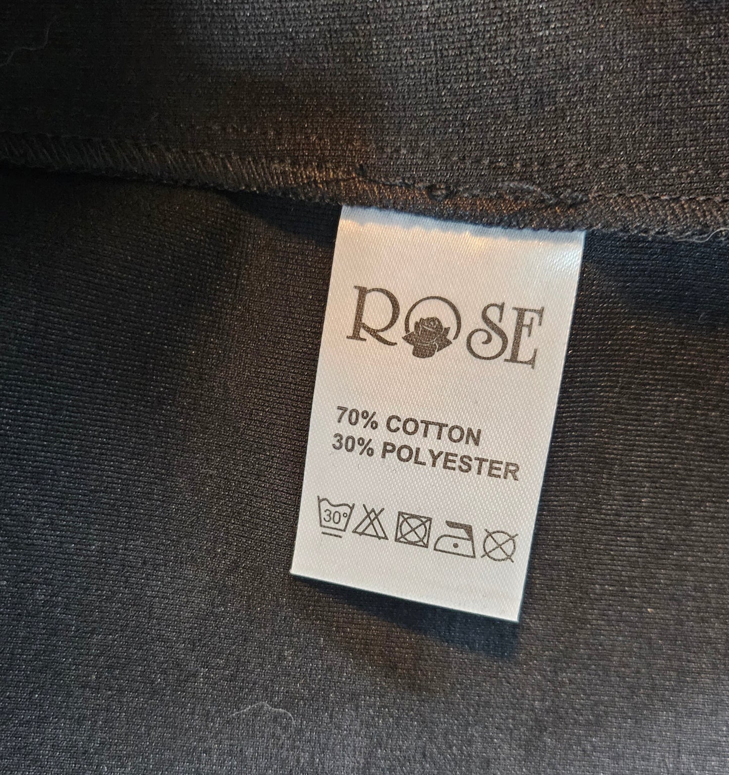 Weste/Gilet schwarz, Grösse S/M & M/L von ROSE