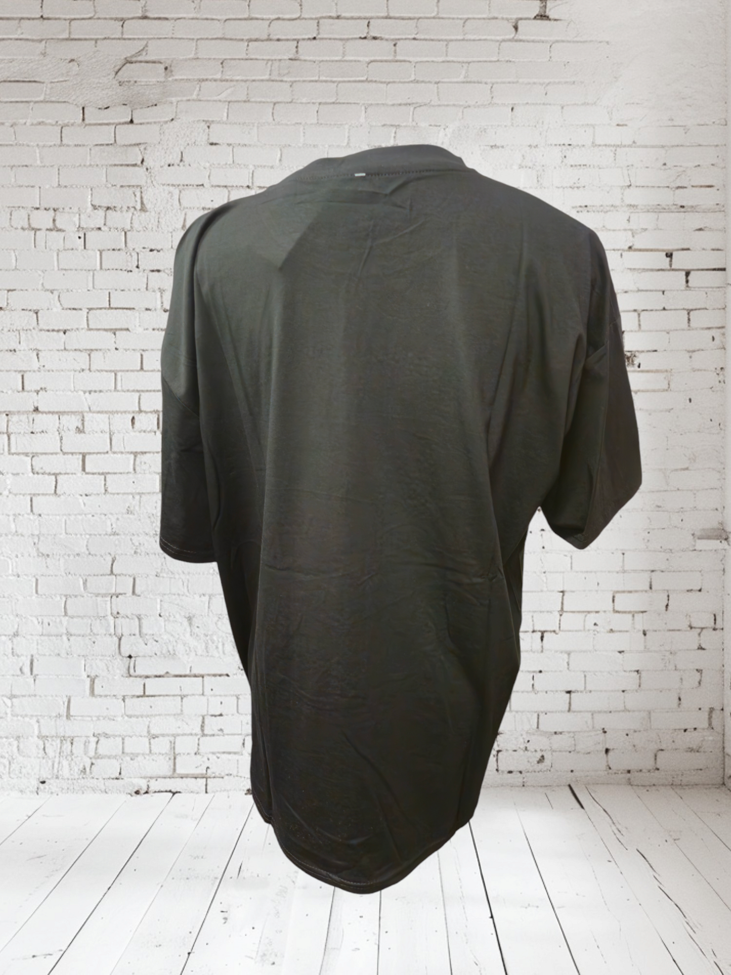 T-Shirt "Mickey" black/neon green, size 38 - 42/44