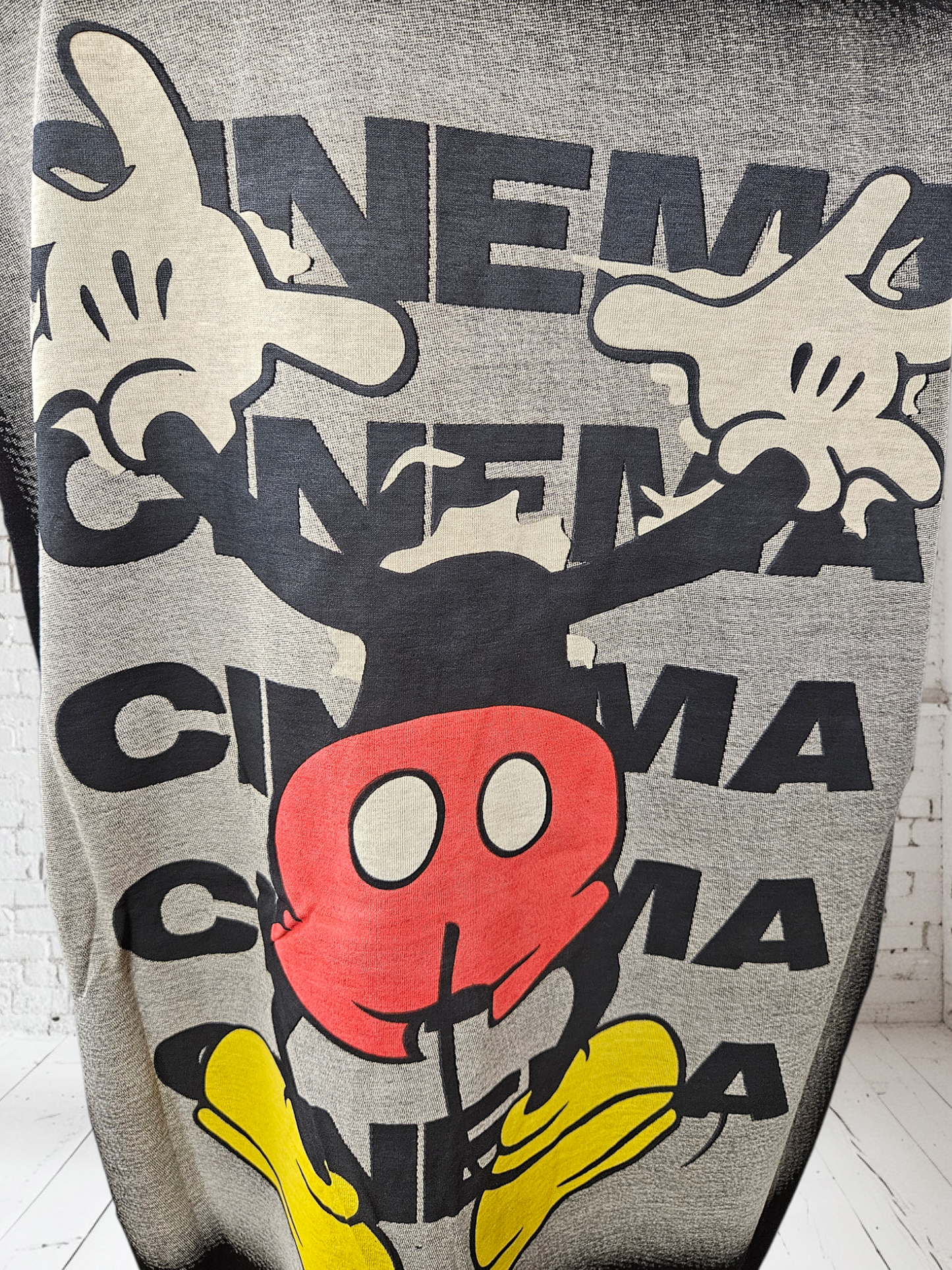 T-Shirt "Cinema - Mickey" black, size 40 - 42/44