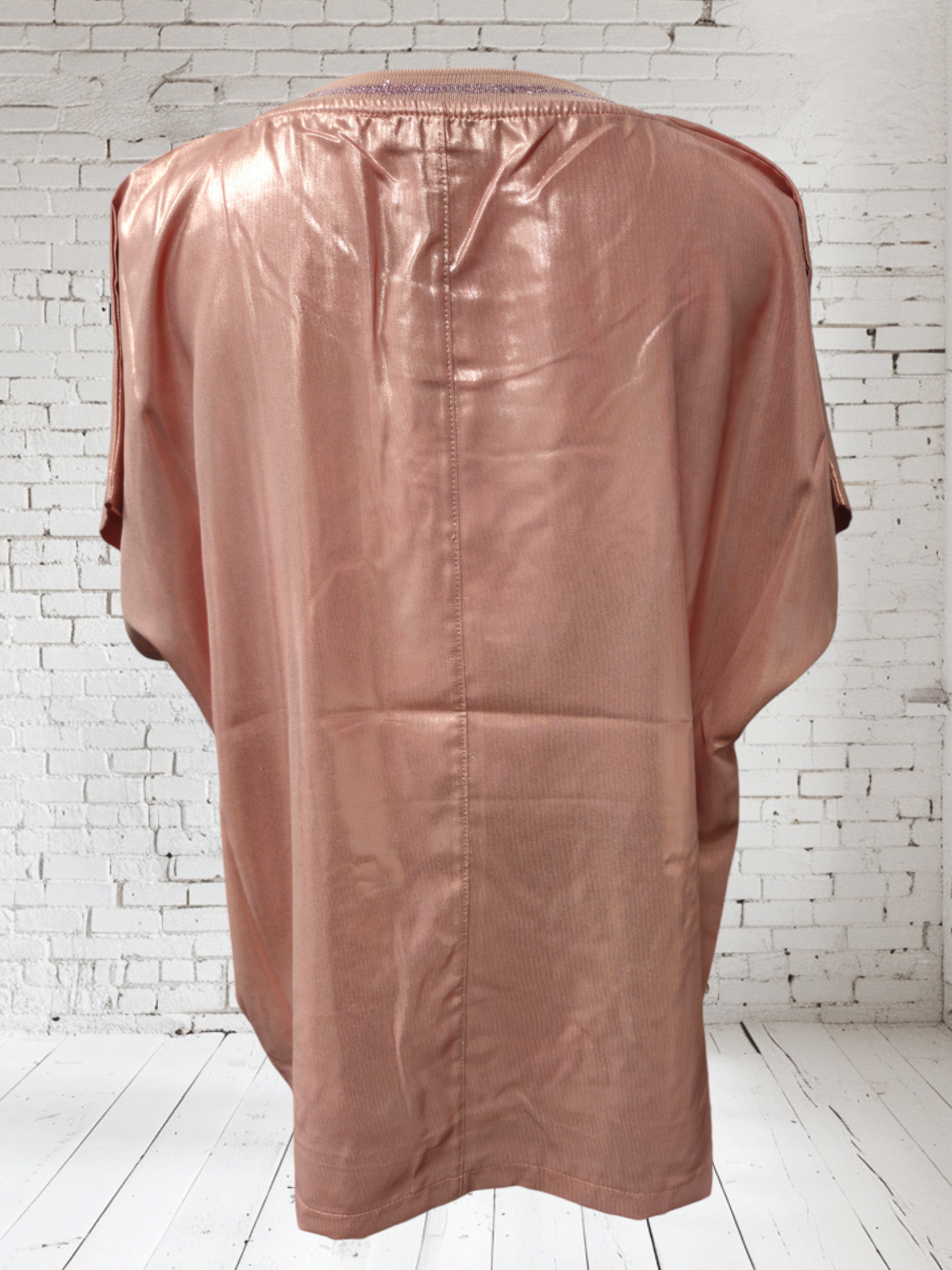 T-Shirt "Flowers", old pink, size 38 - 42/44