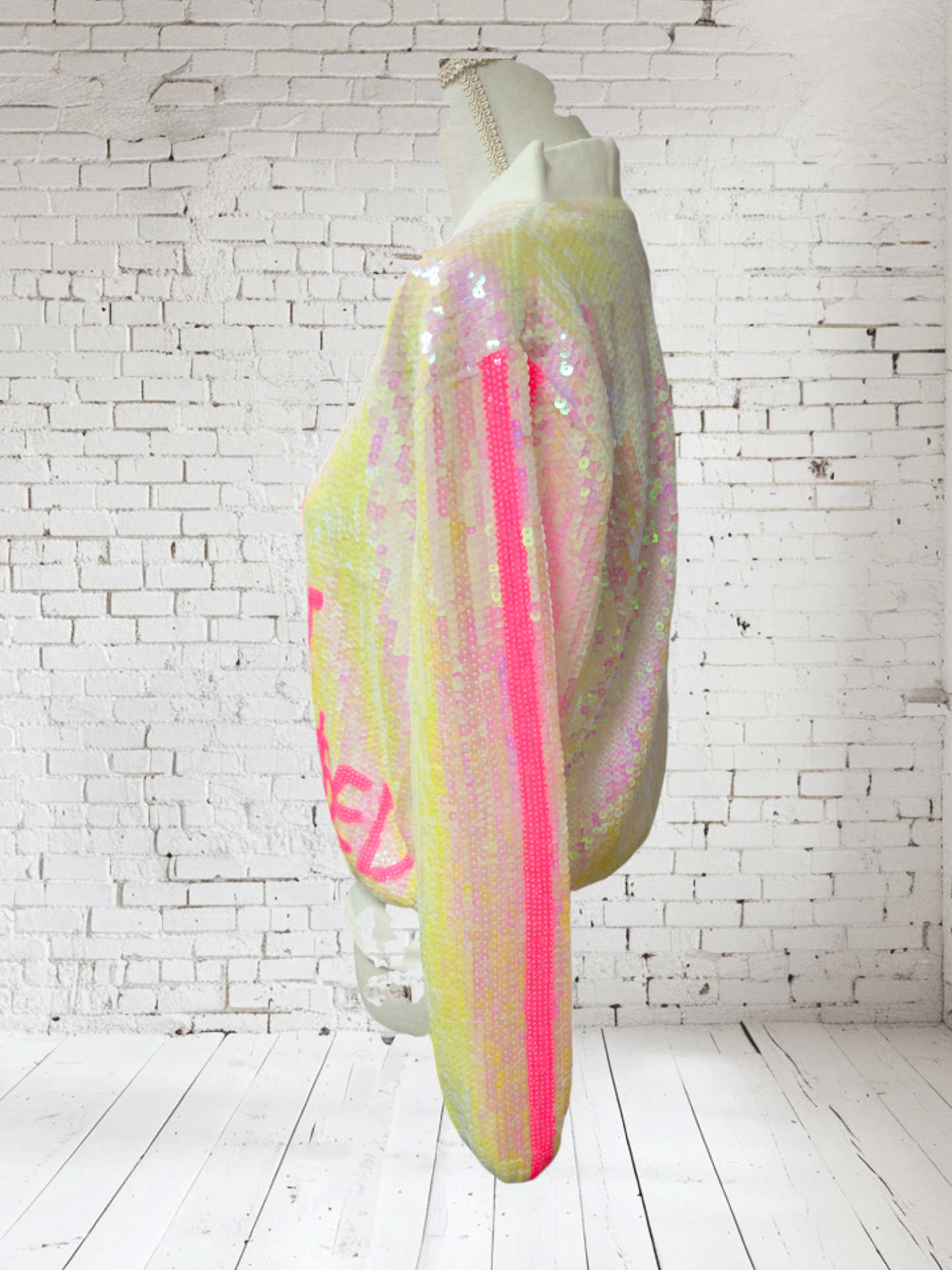 Super stylische Pailletten-Jacke, Grösse 36/38 - 42