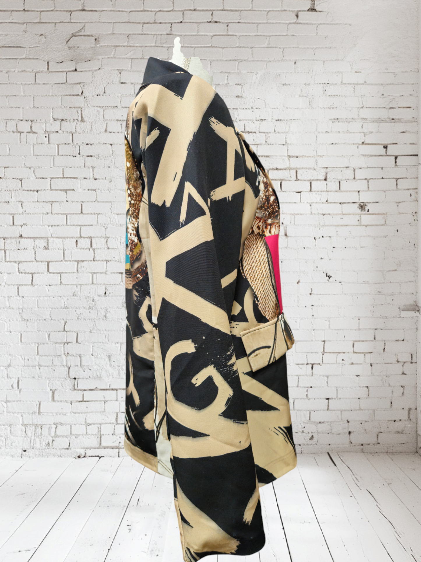 Fashion Blazer "Love &  Peace" Onesize bis 42