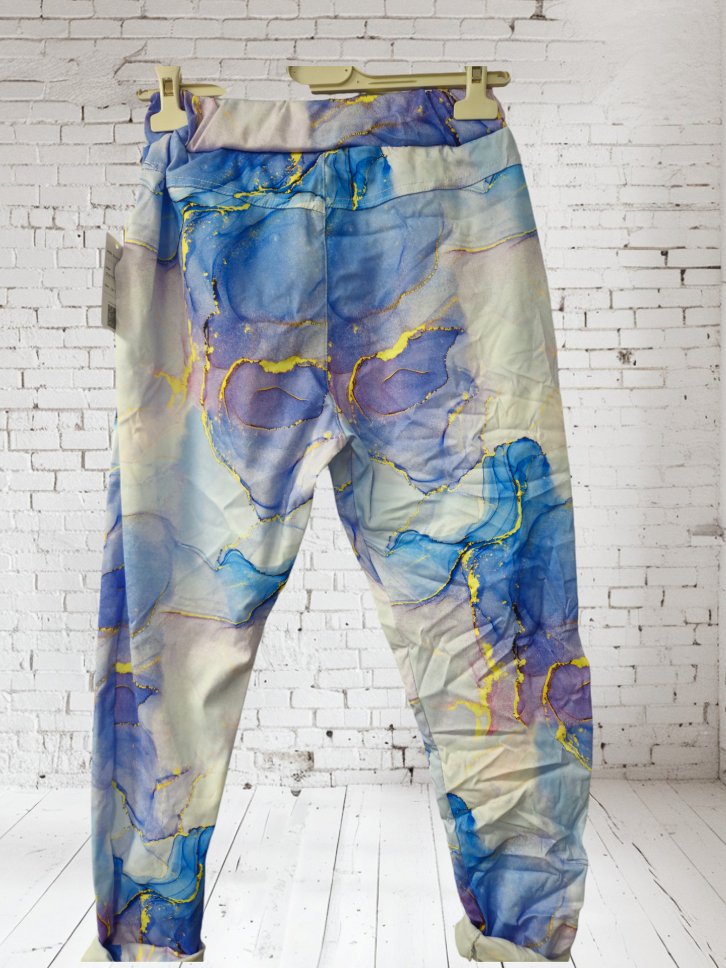 Stretchhose blau, Onesize bis 42