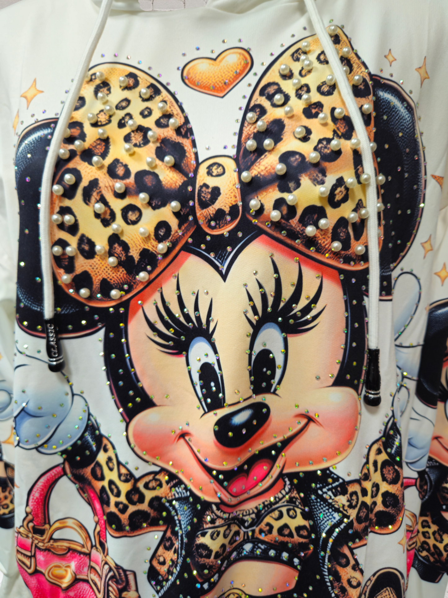 Kapuzenshirt "Minnie", Onesize bis 42/44 von ROSE