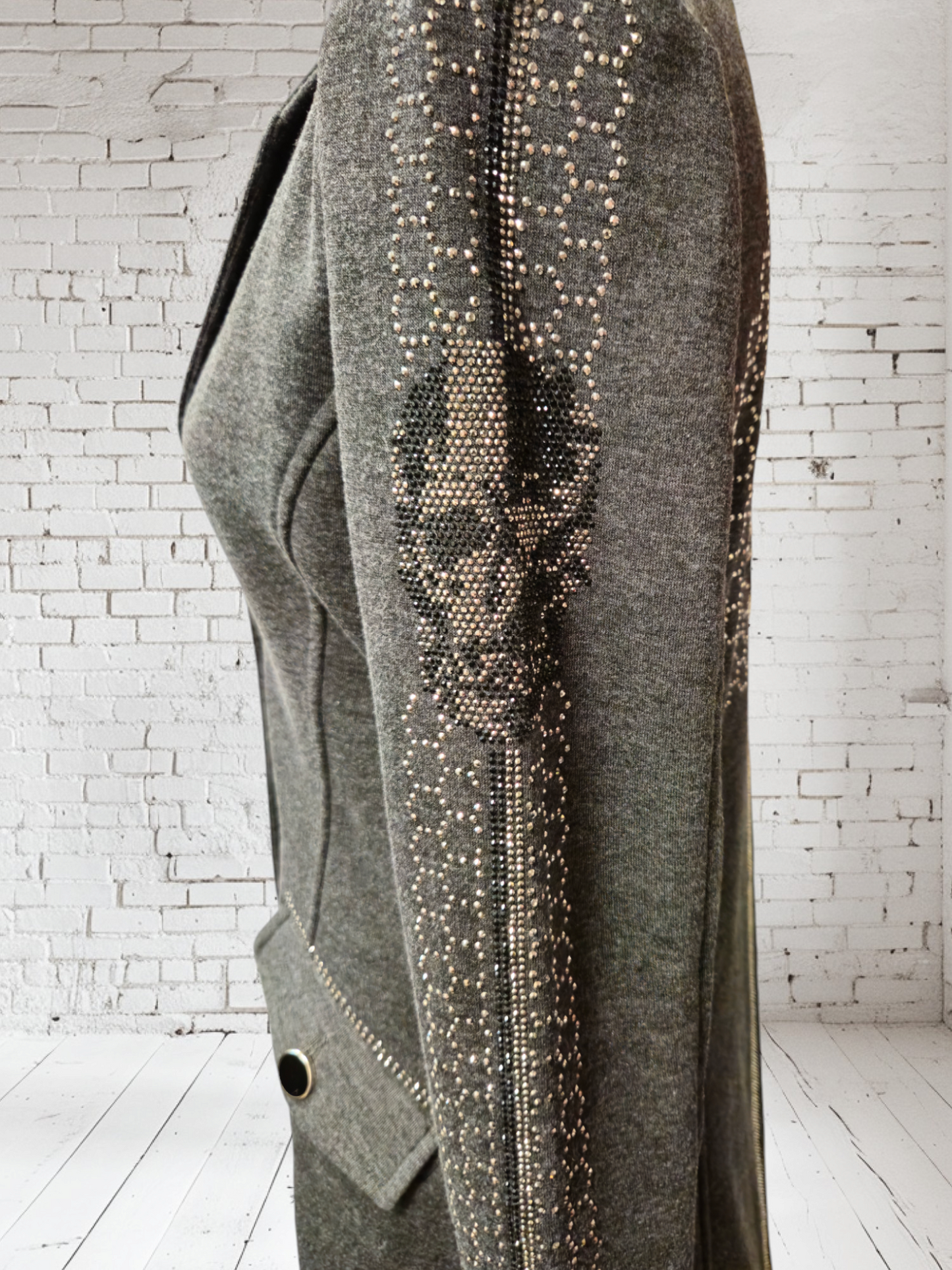 Longblazer "Skull Streifen", diverse Grössen