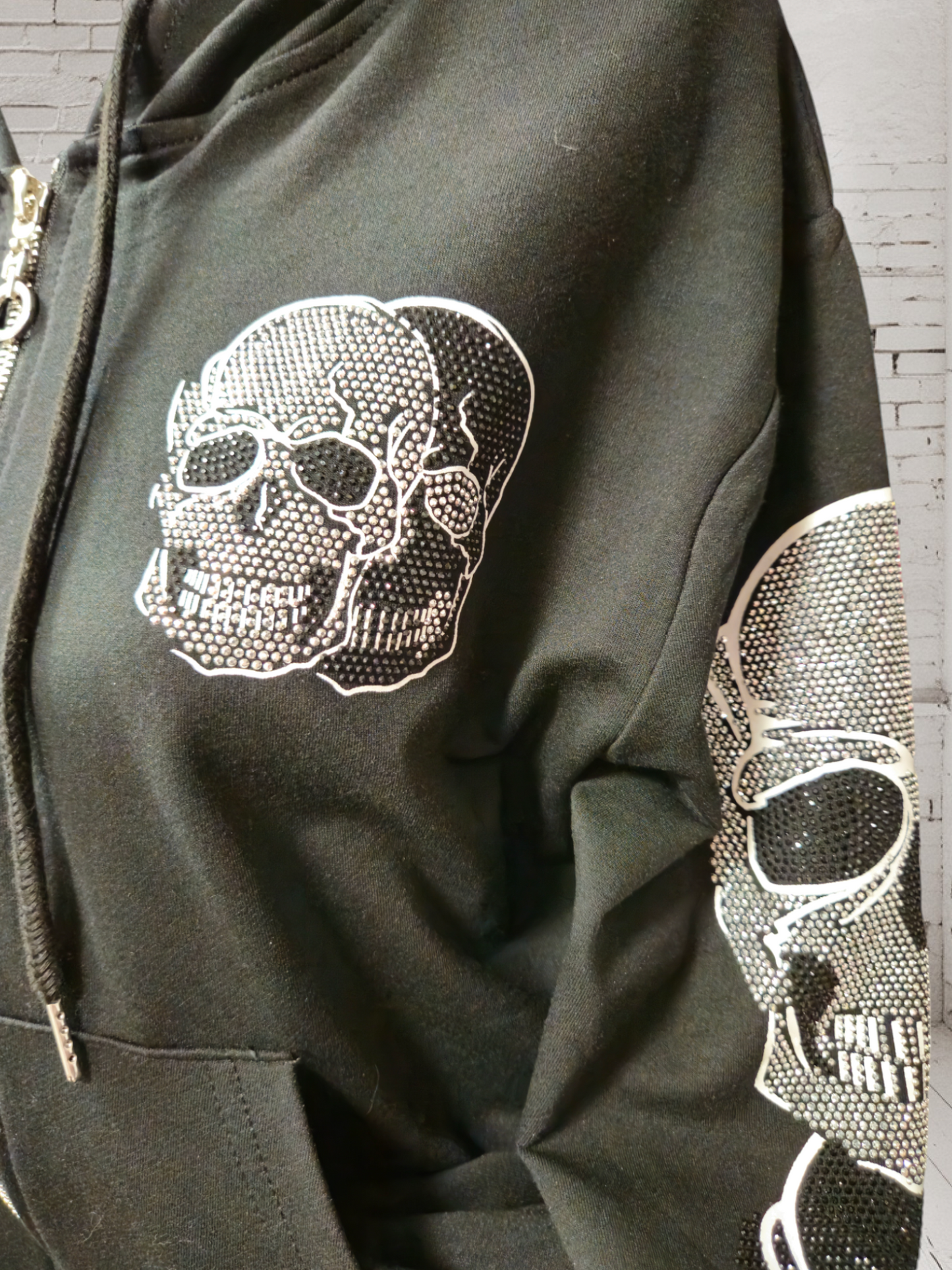 2-Teiler "Skull 2 Köpfe", Grösse 36/38