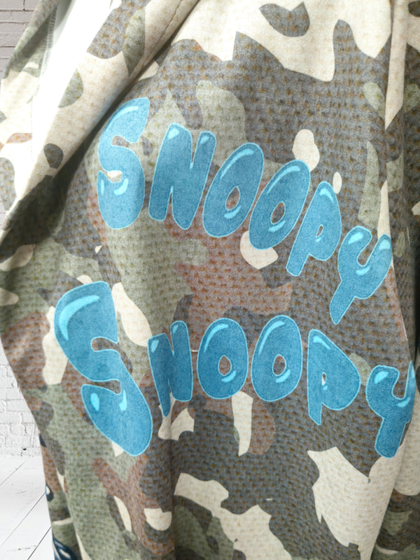 Longblazer mit Kapuze "SNOOPY", camouflage