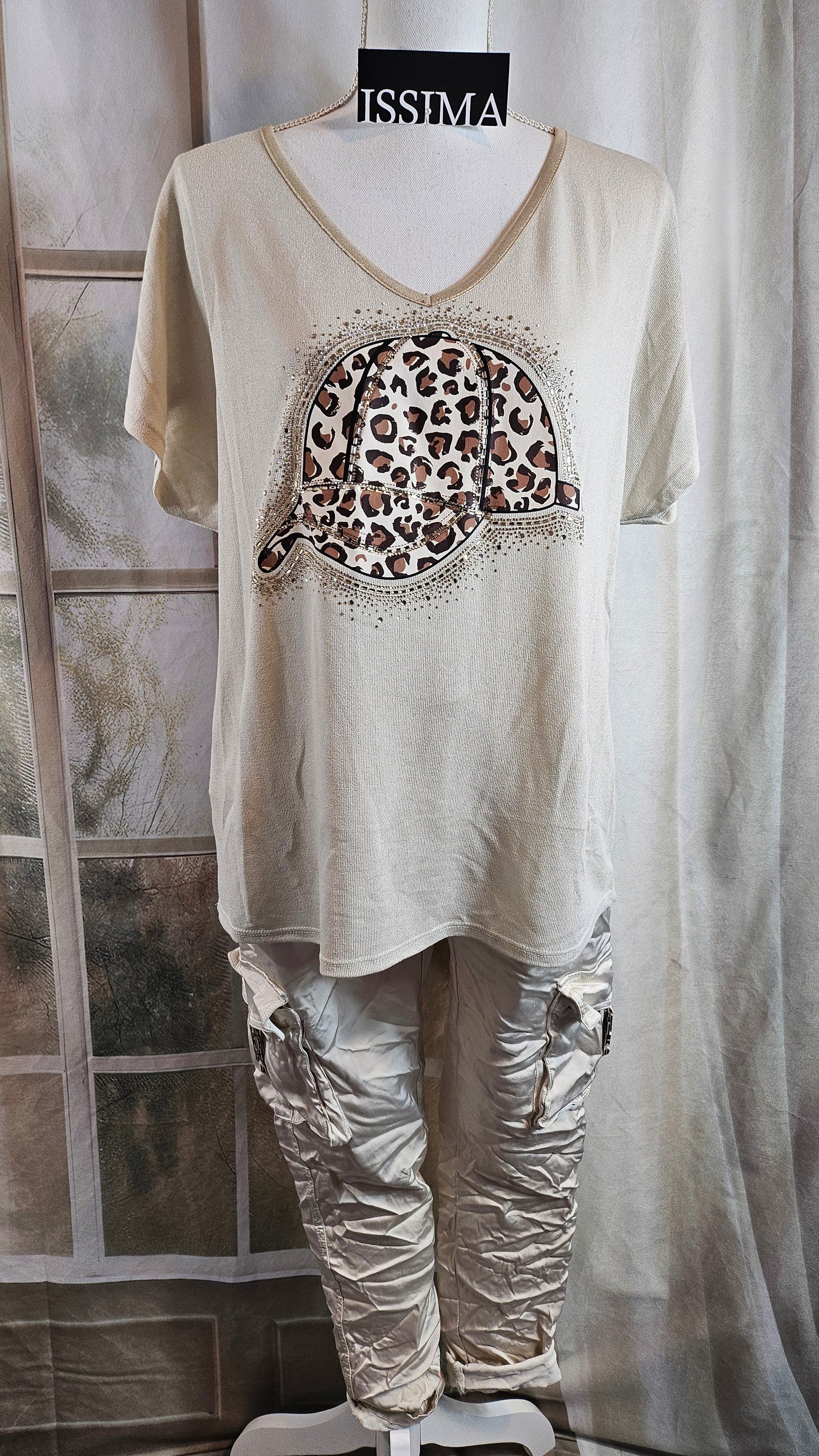Tshirt "Kappe", Gr. onesize bis 42/44 von ISSIMA
