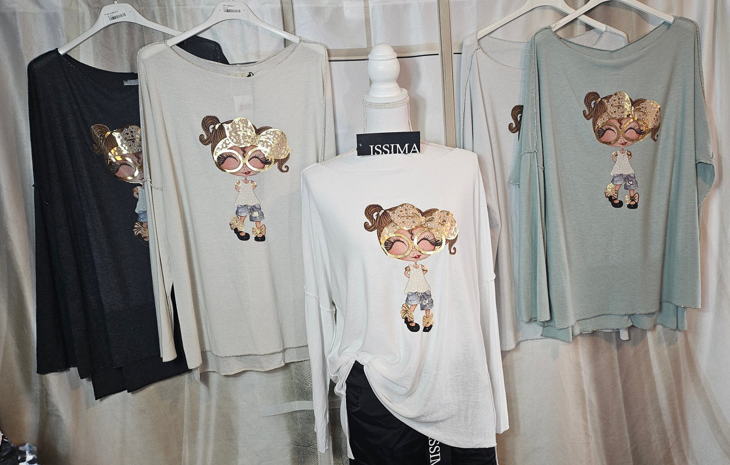 Strickpullover "GIRL", Gr. 38 - 42/44 von ISSIMA