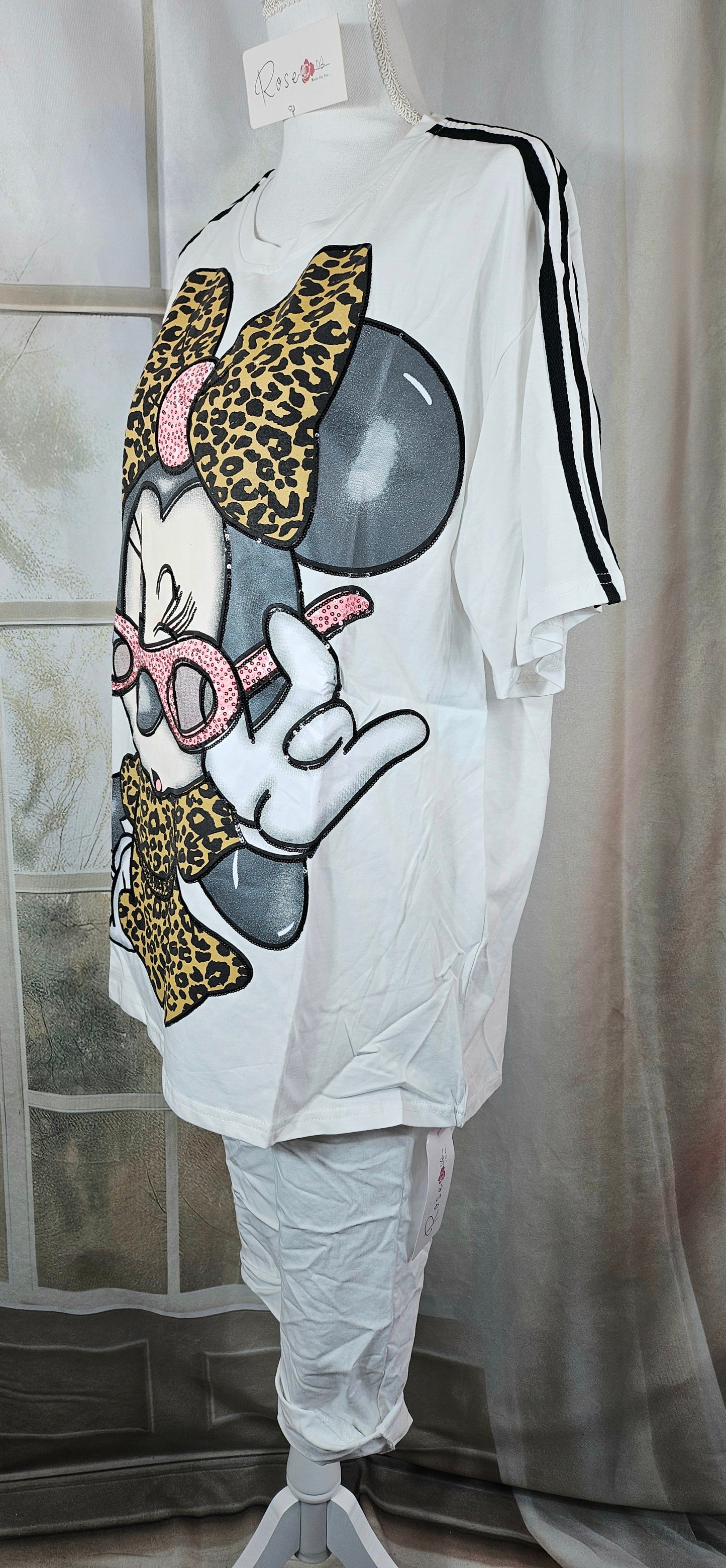 Tshirt weiss "Minnie", Gr. 40 bis 44 von ROSE
