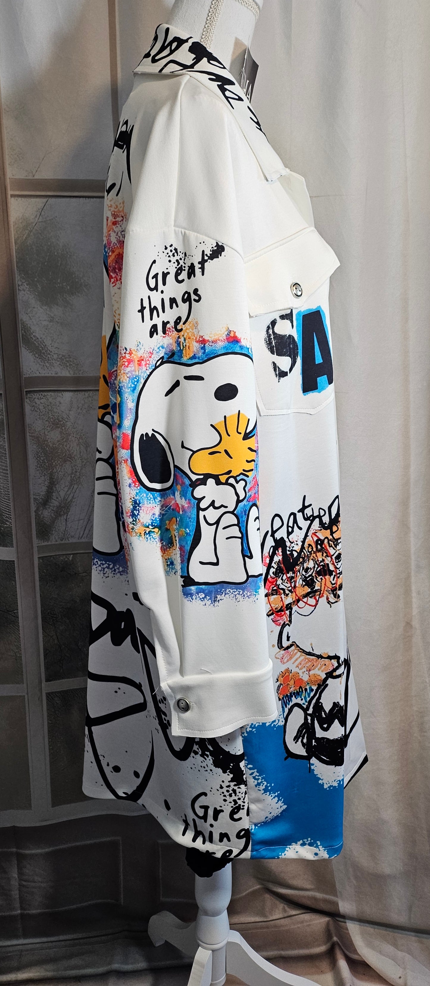 Longbluse "Snoopy", Gr. 40 - 44 von ISSIMA