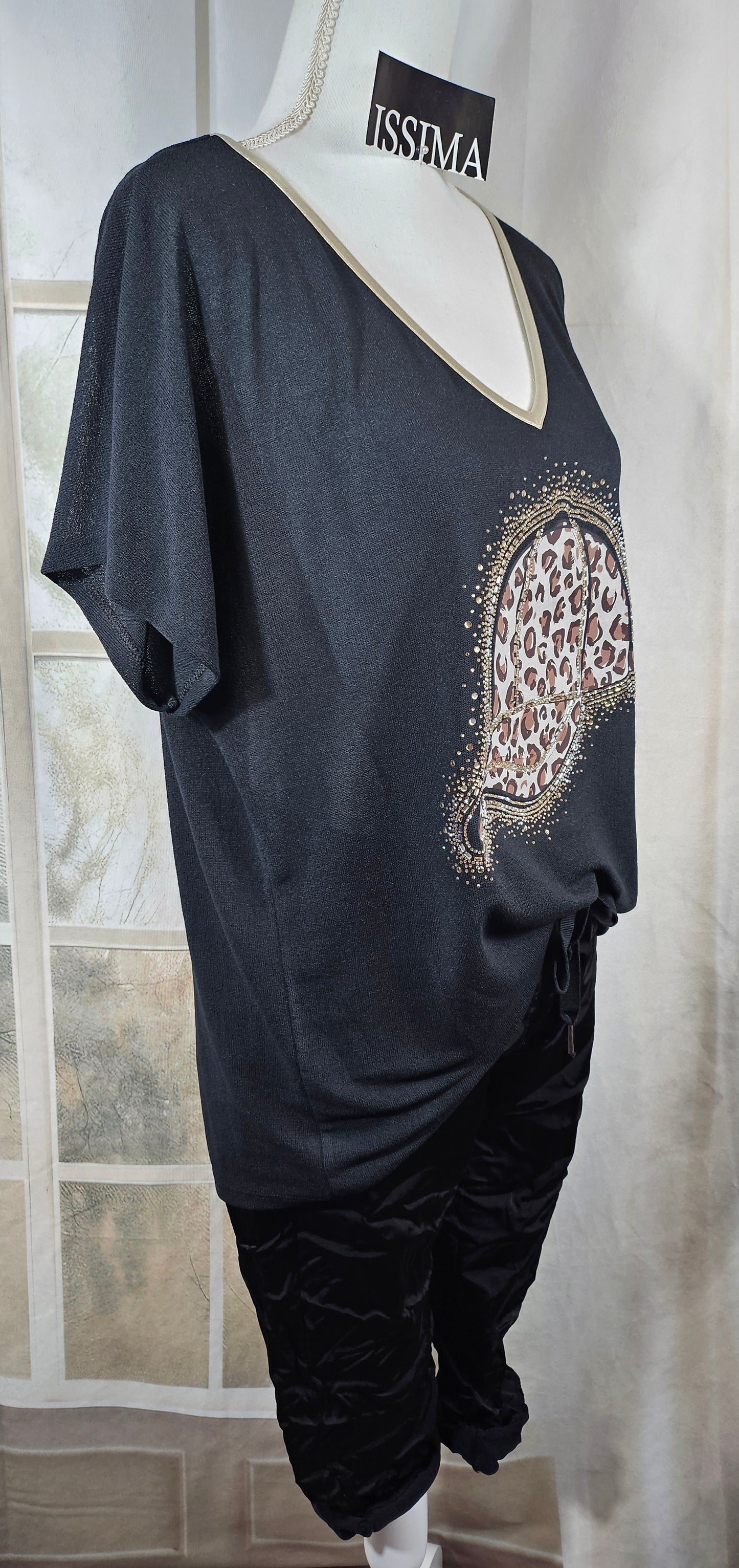 Tshirt "Kappe", Gr. onesize bis 42/44 von ISSIMA