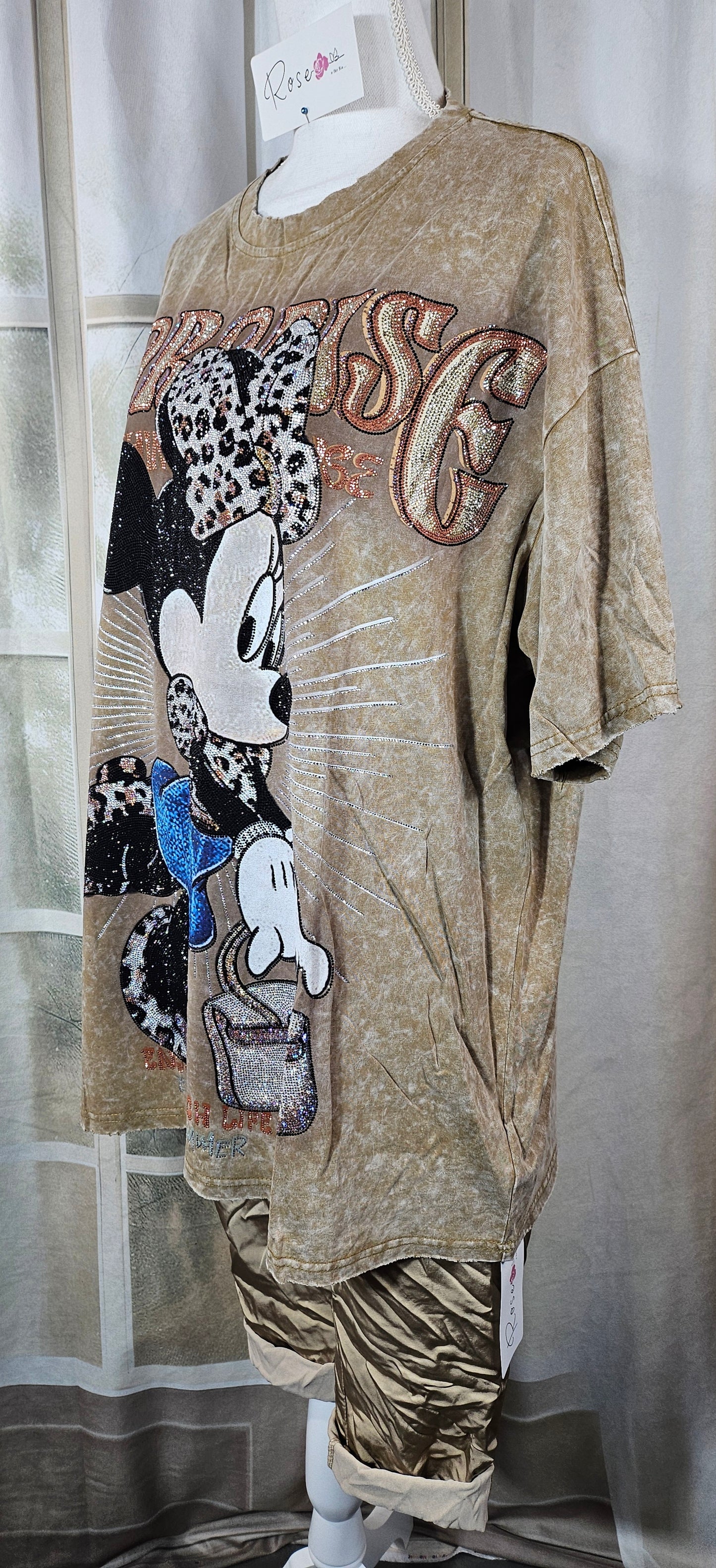Tshirt cammel "Minnie", Gr. 40 bis 44/46 von ROSE