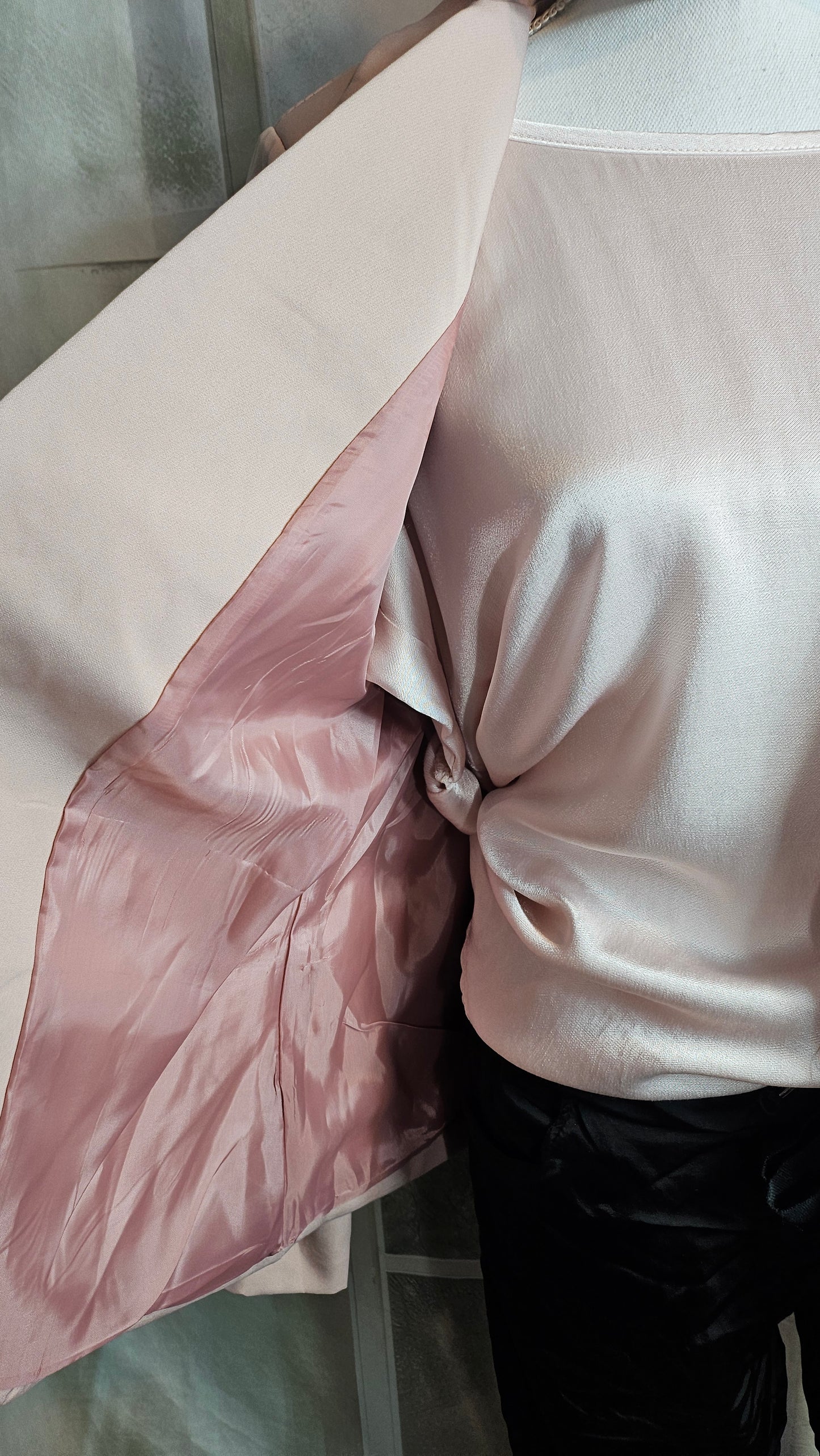 Blazer altrosa "Romantic", Gr. onesize bis 42 (knapp 44) von ISSIMA