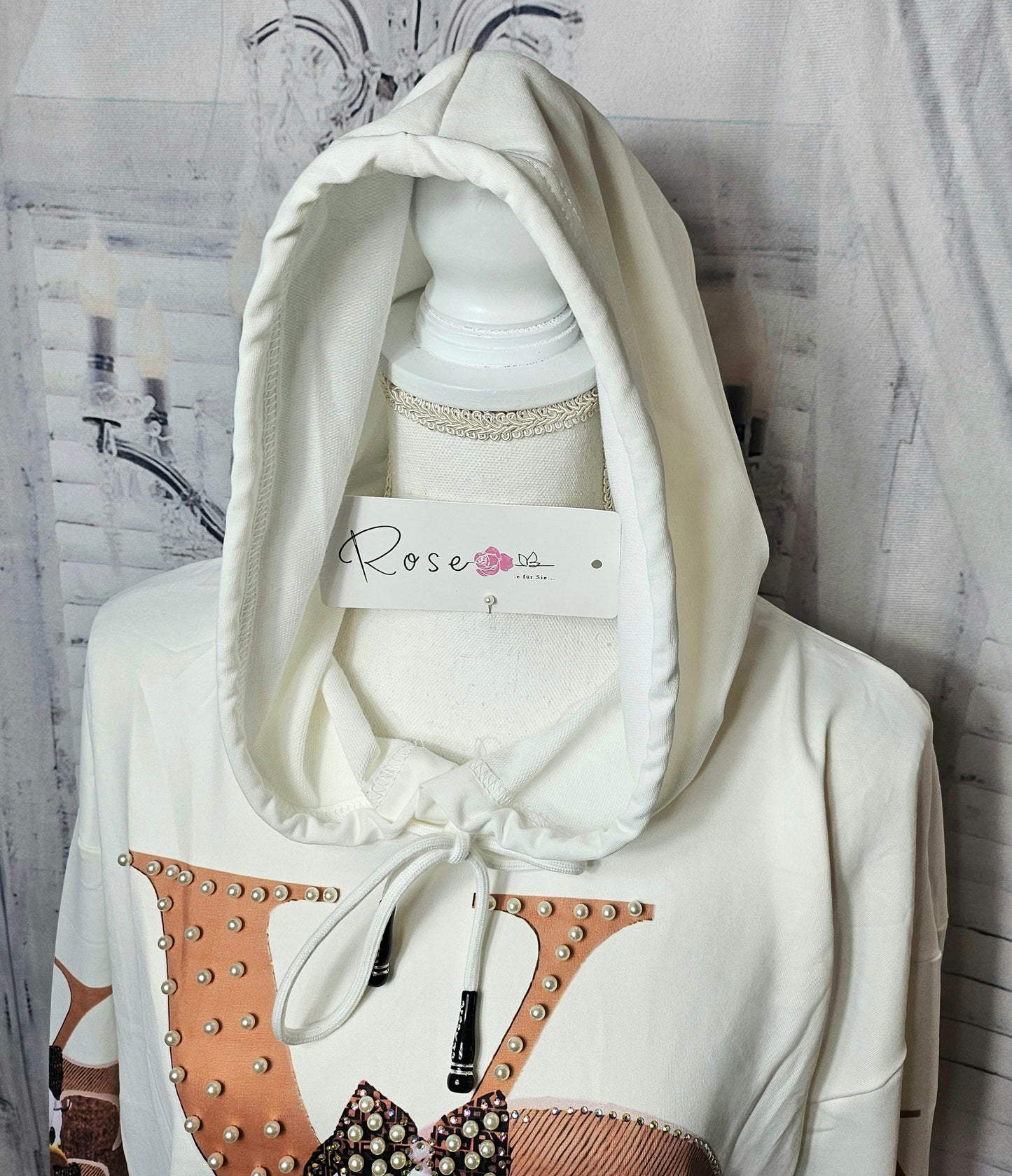 Sweat à capuche "Mickey" taille unique jusqu'au 42/44