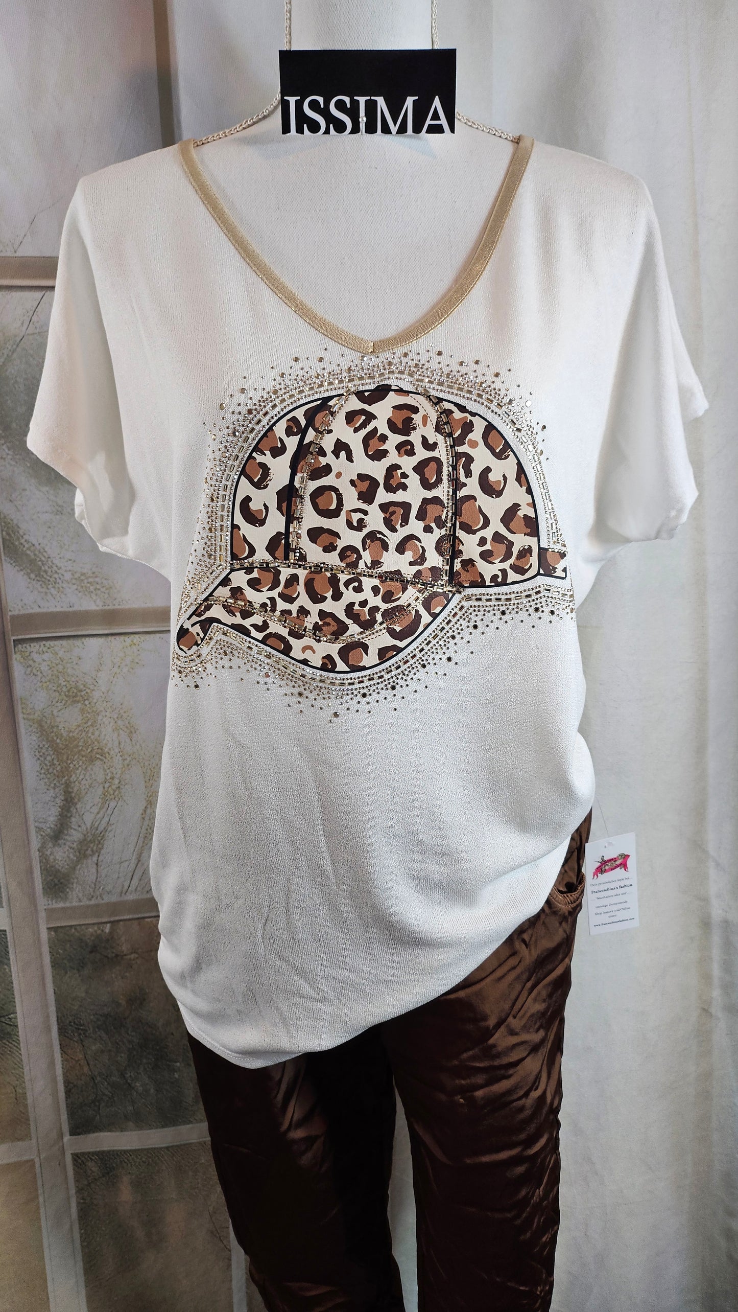 Tshirt "Kappe", Gr. onesize bis 42/44 von ISSIMA