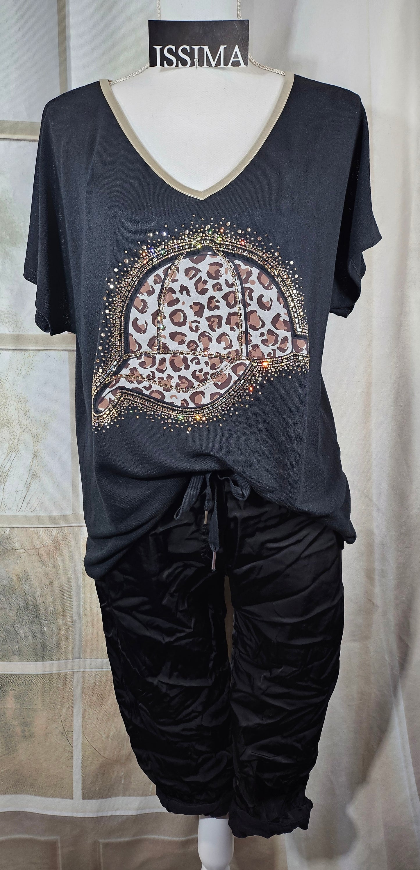 Tshirt "Kappe", Gr. onesize bis 42/44 von ISSIMA