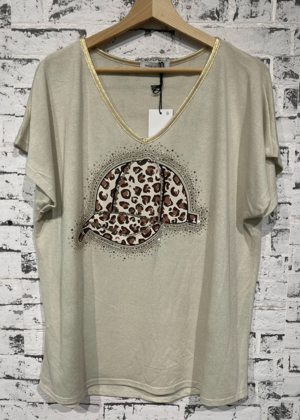 Tshirt "Kappe", Gr. onesize bis 42/44 von ISSIMA
