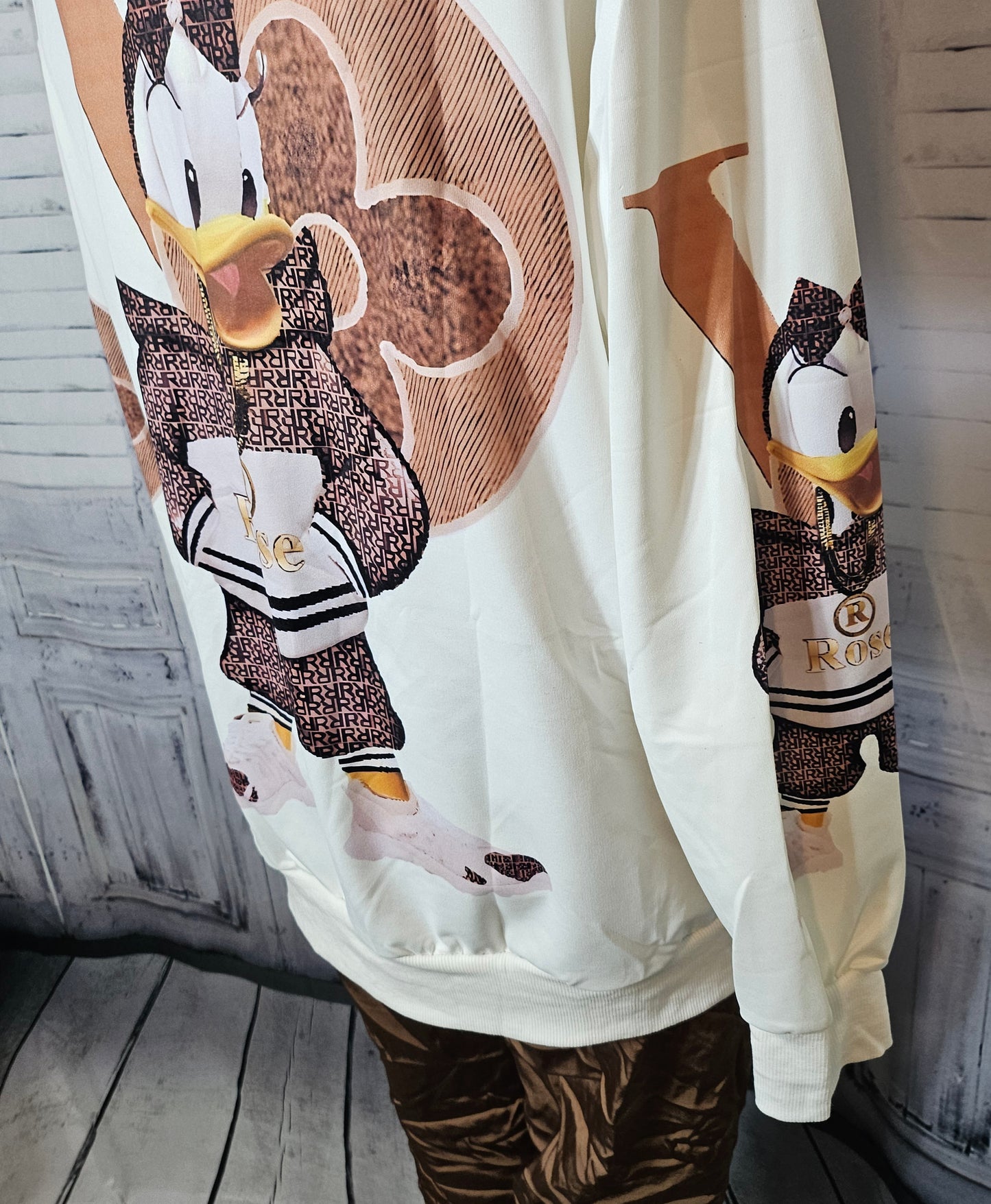 Sweat à capuche "Mickey" taille unique jusqu'au 42/44