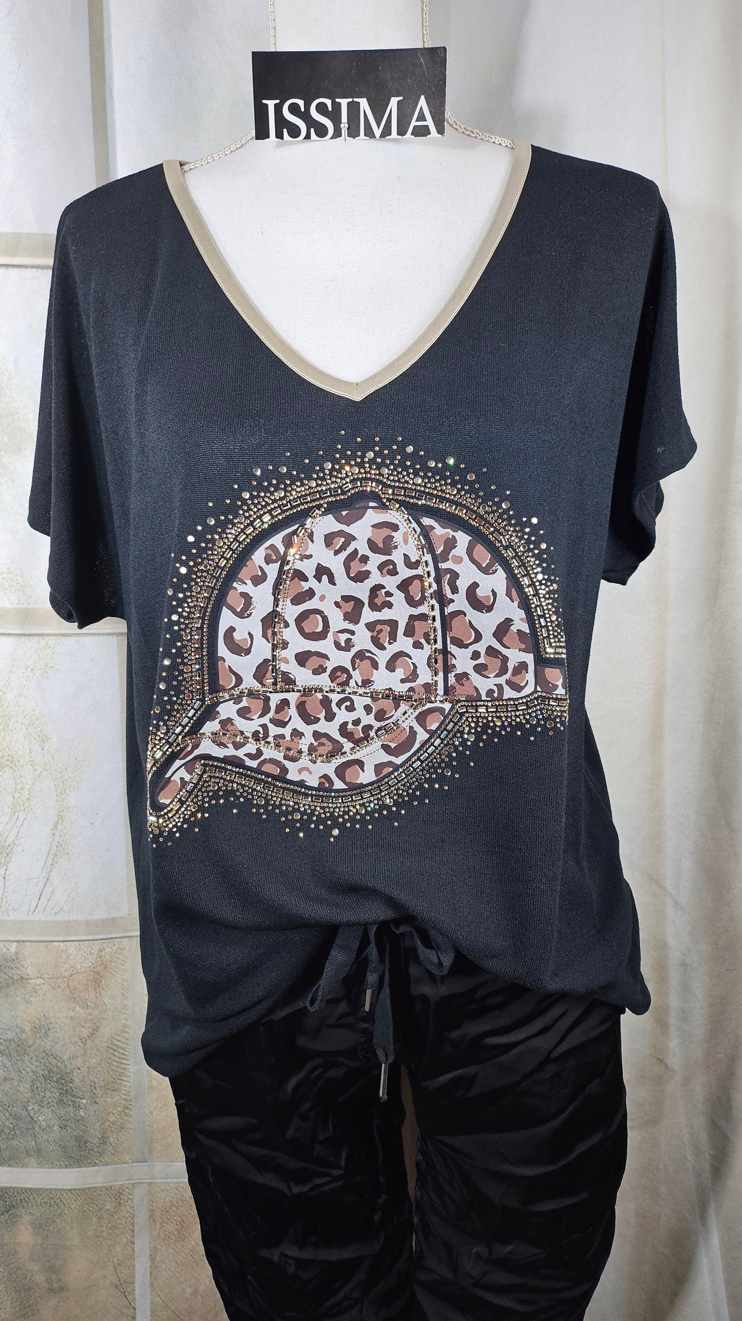 Tshirt "Kappe", Gr. onesize bis 42/44 von ISSIMA