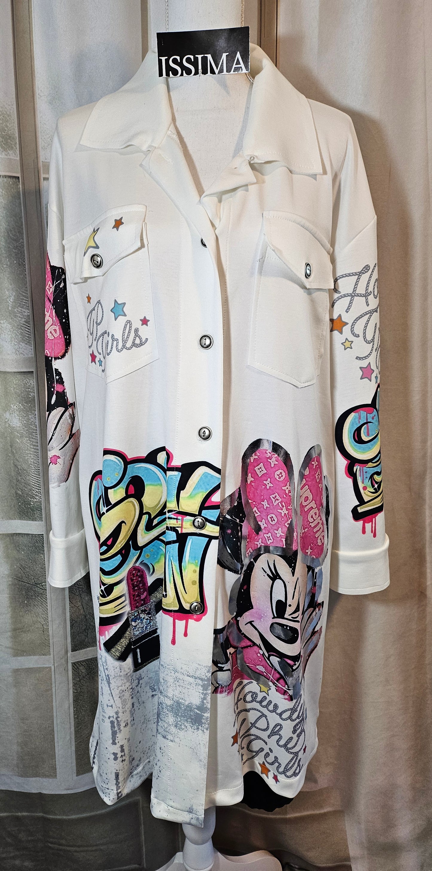 Longbluse "Minnie", Gr. 40 - 44 von ISSIMA