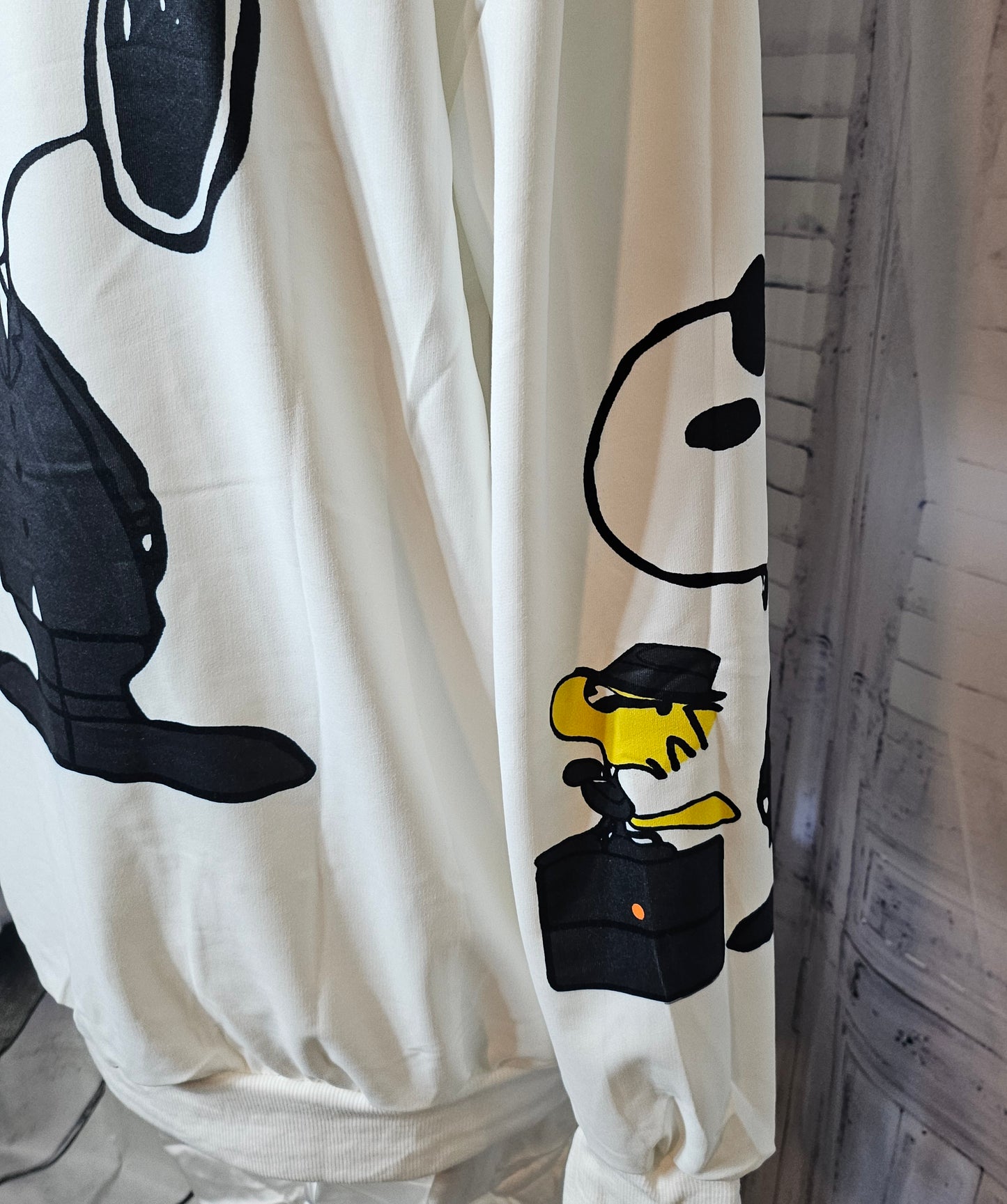 Kapuzenshirt "Snoopy", Onesize bis 42/44 von ROSE