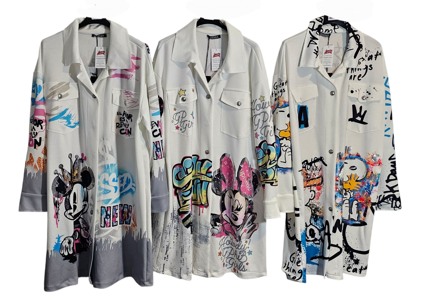 Longbluse "Snoopy", Gr. 40 - 44 von ISSIMA