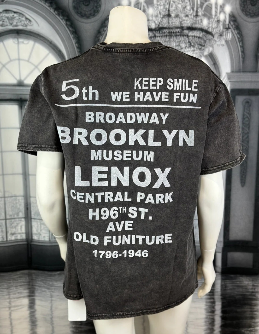 Tshirt "Einstein" dunkelgrau, Grösse onesize bis 42 (knappe 44) von ROSE