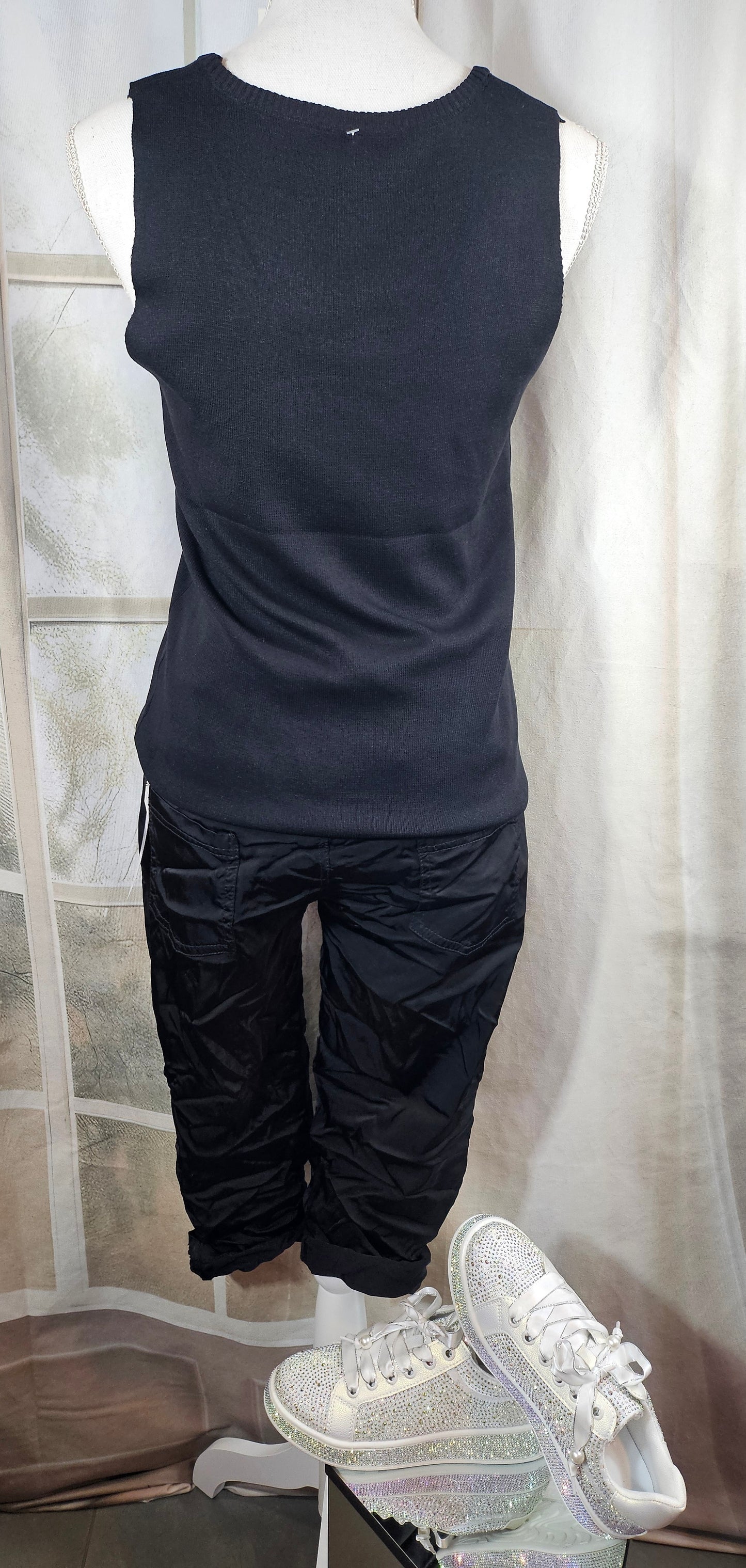 Feinstrick Top "Skull", Gr. onesize bis 42 von ROSE