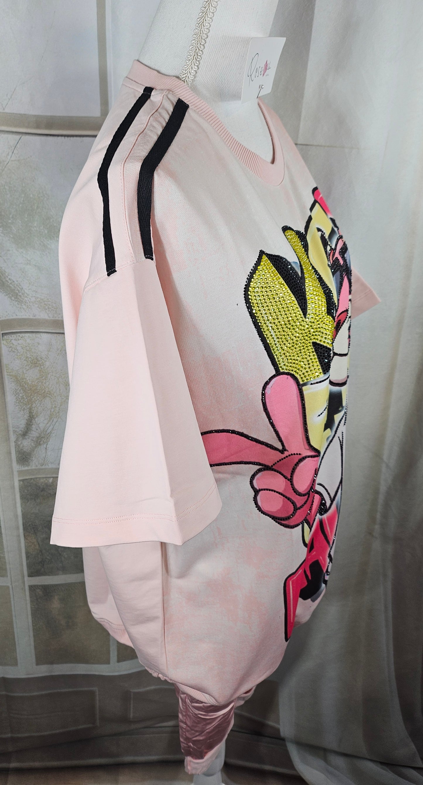Tshirt rosa "Pink Panther", Gr. 40 bis 44 von ROSE