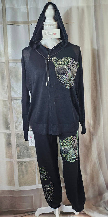 2-Teiler "Leopard", Grösse onesize (36 - 42) von ROSE
