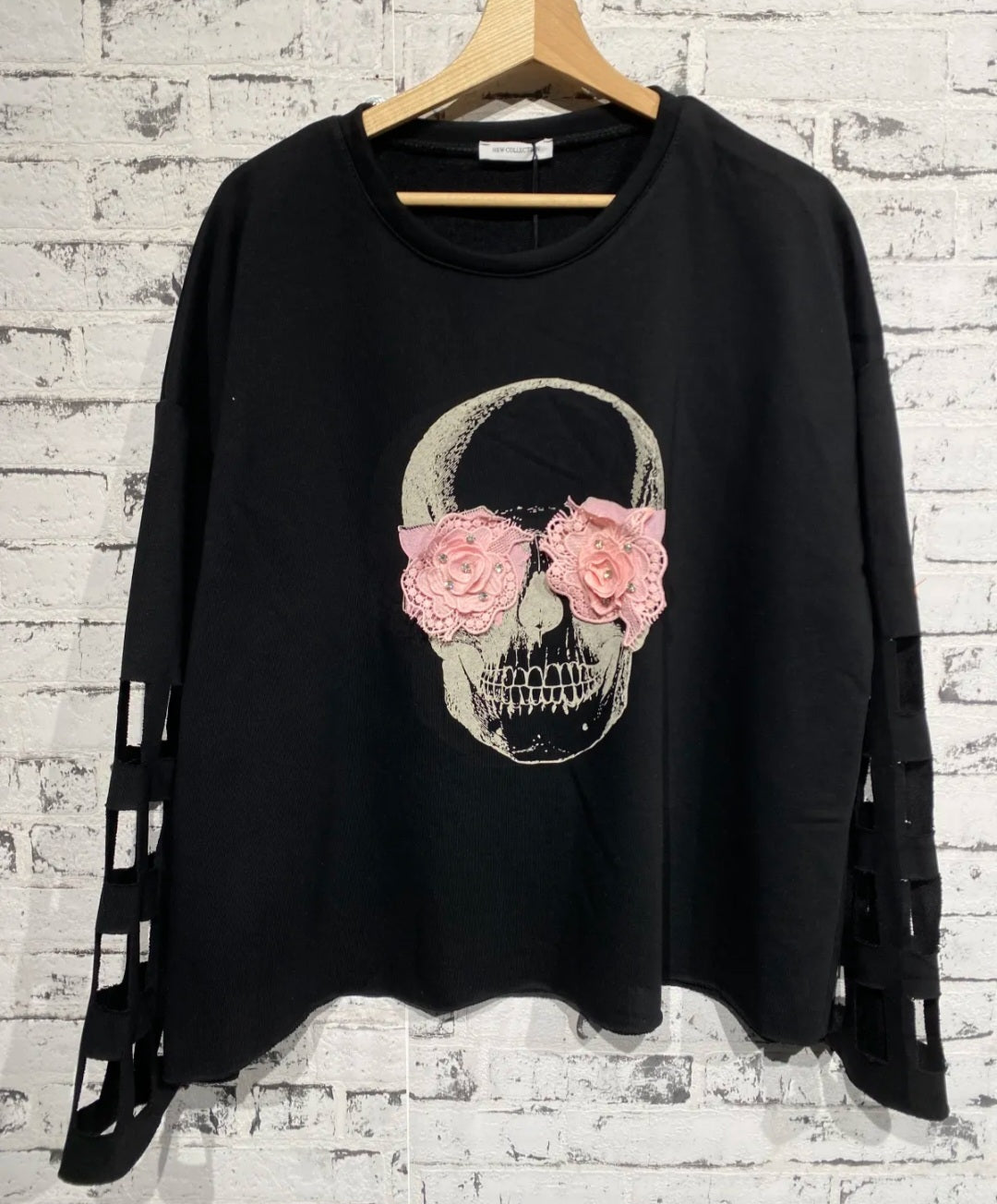 Pullover "Skull", onesize 38 bis 42/44 von ISSIMA
