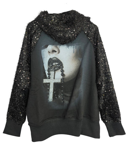 Sweatjacke "Lippe", Grösse onesize 38 bis 44 von ROSE