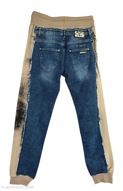 Jeanshose "Löwe", Grösse onesize 38 - 42, von ROSE