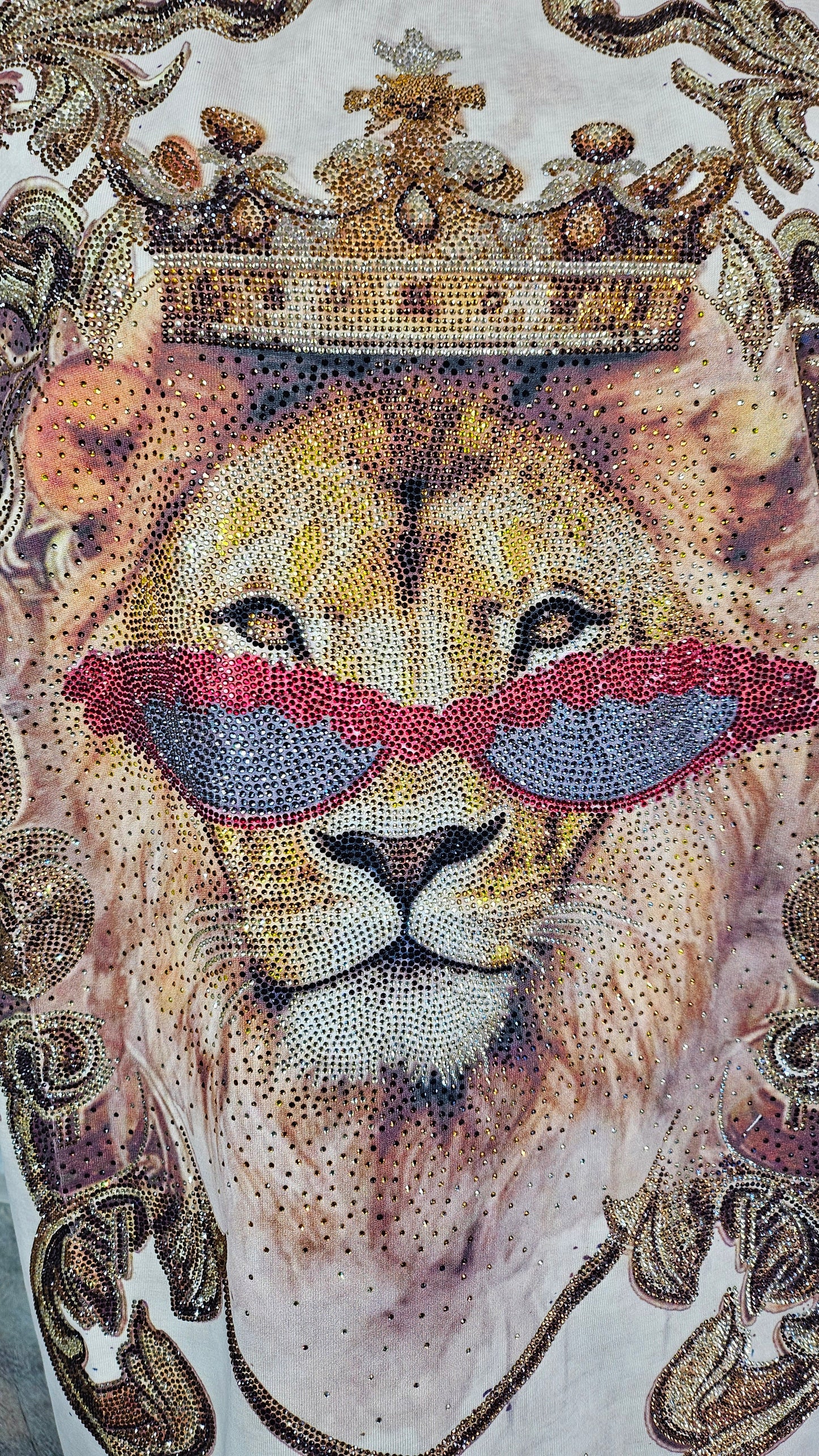 Tshirt beige "Lion", Gr. 38 bis 44 von ROSE