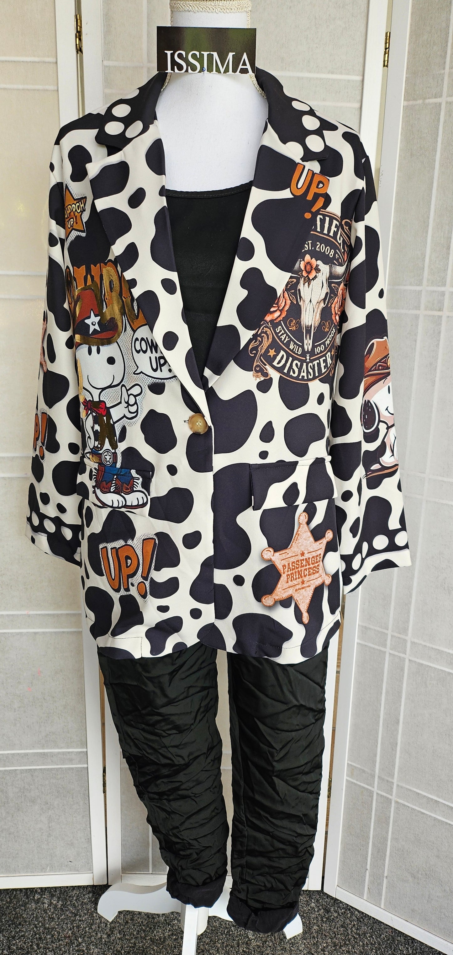 Blazer "Snoopy", Grösse onesize 40 bis 42/44 von ISSIMA