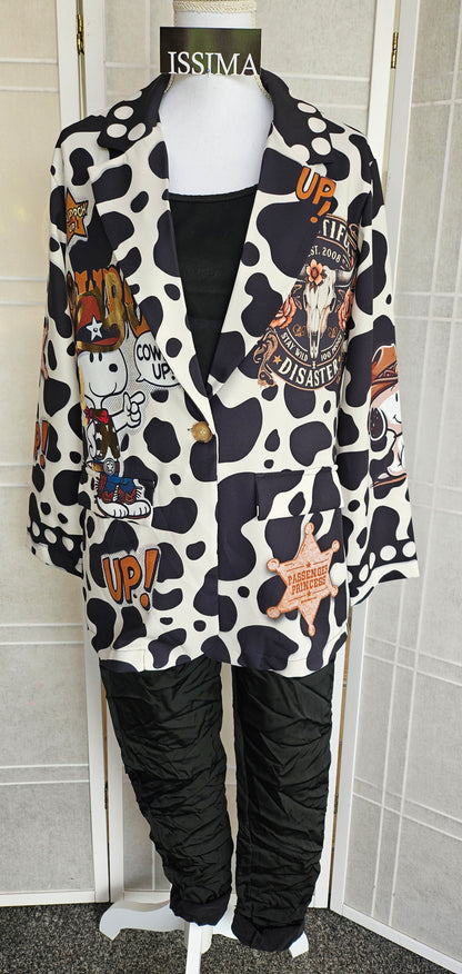 Blazer "Snoopy", Grösse onesize 40 bis 42/44 von ISSIMA