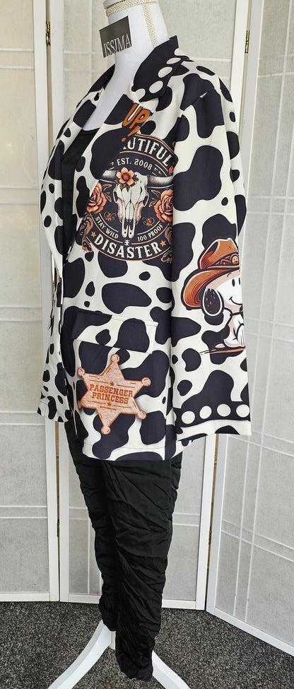 Blazer "Snoopy", Grösse onesize 40 bis 42/44 von ISSIMA