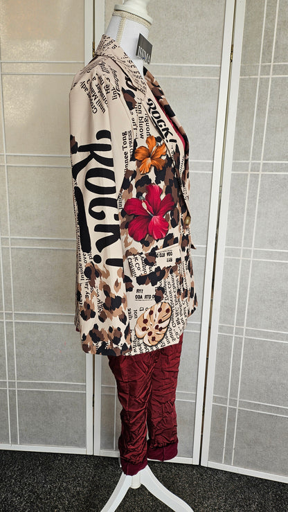 Blazer "Skull", Grösse onesize 40 bis 42/44 von ISSIMA