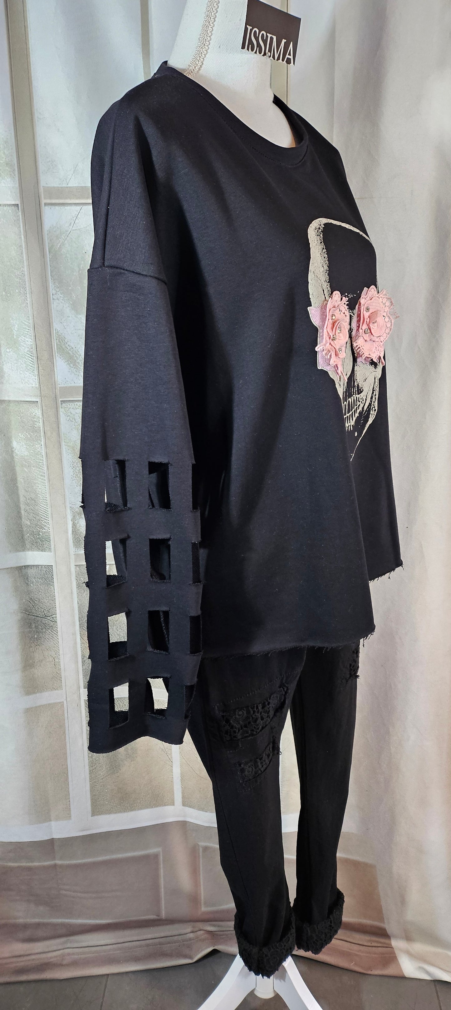 Pullover "Skull", onesize 38 bis 42/44 von ISSIMA