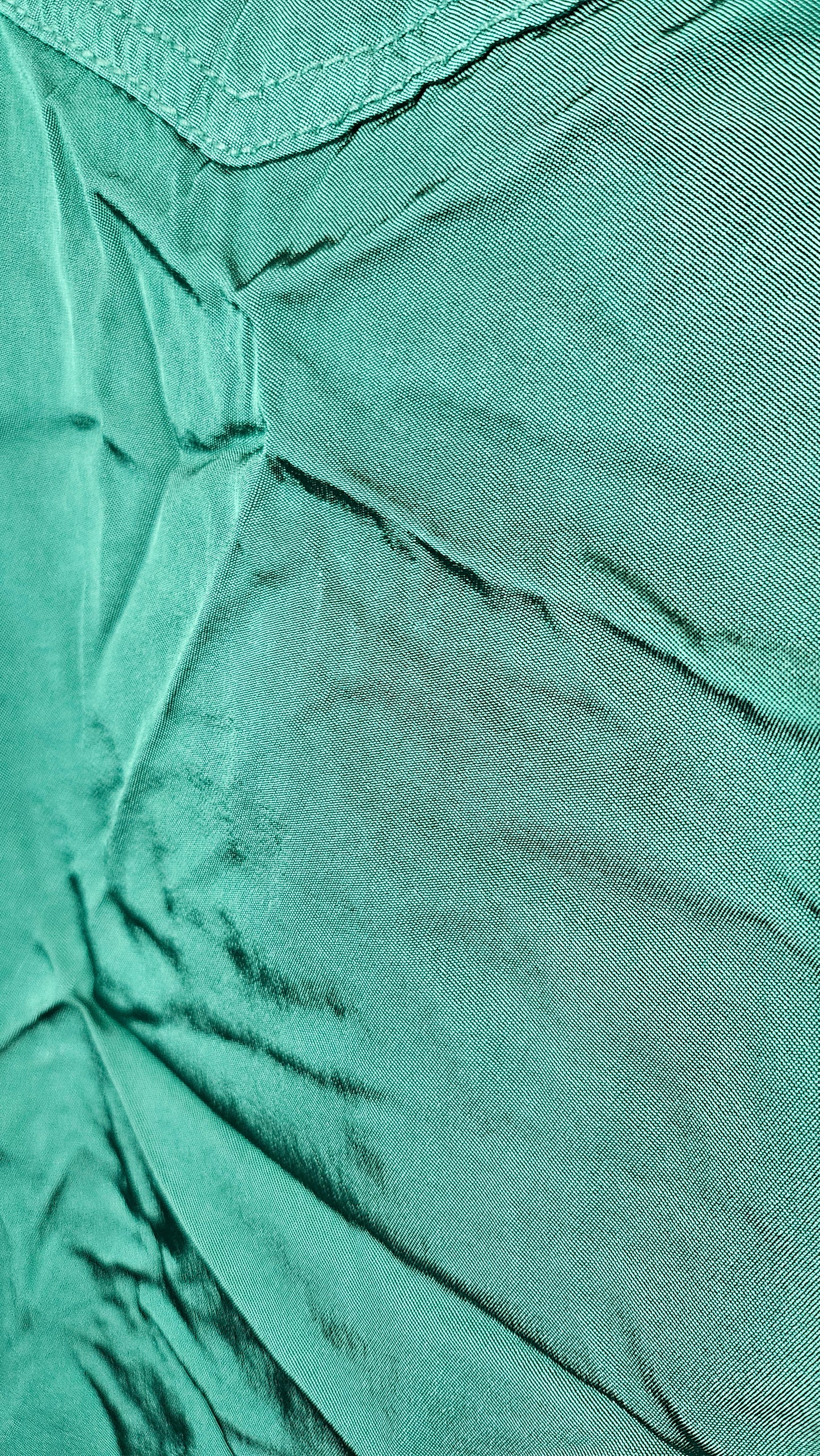 Shiny-Stretchhose, grasgrün,  Onesize bis 42/44