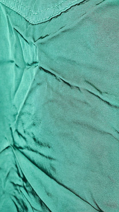 Shiny-Stretchhose, grasgrün,  Onesize bis 42/44