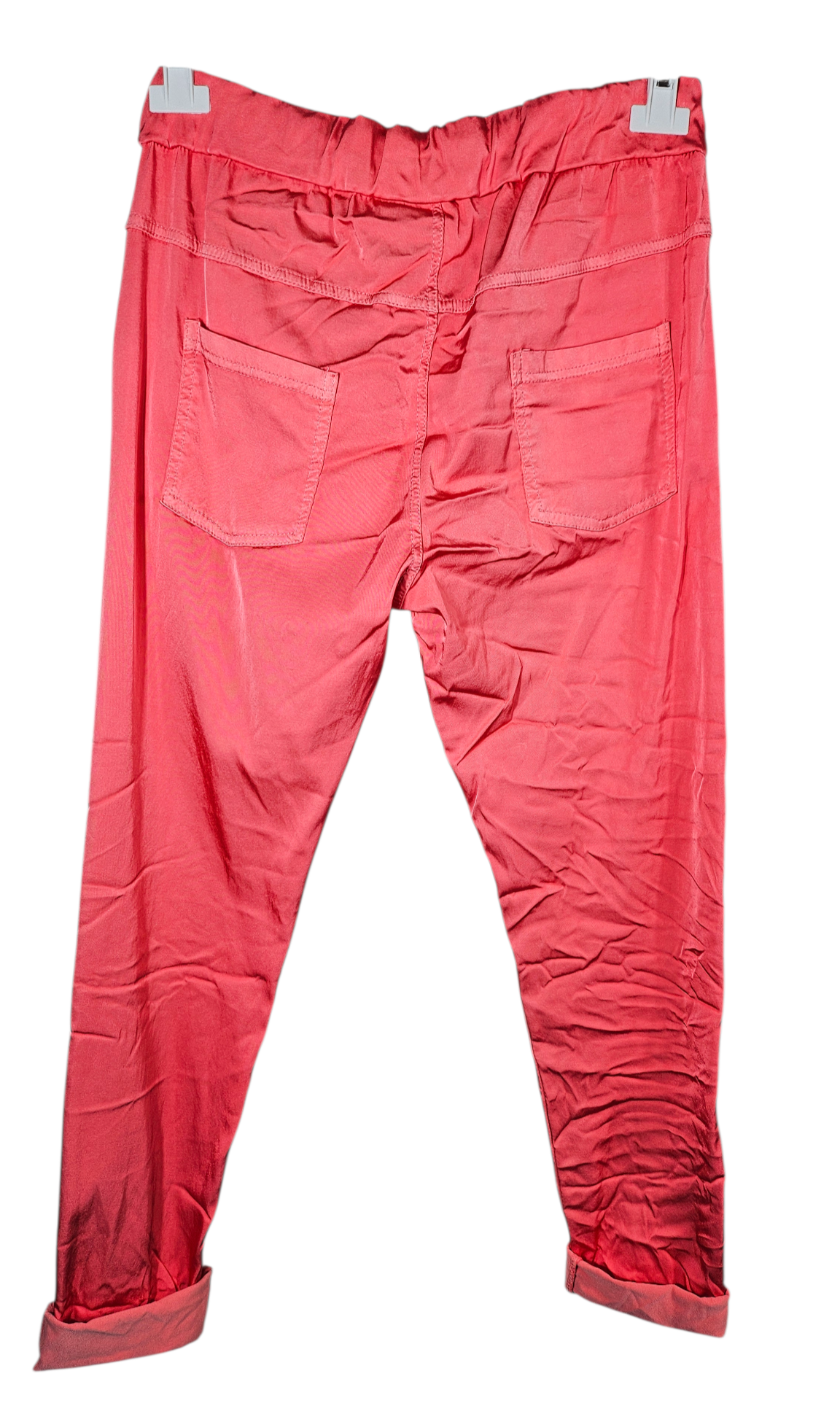 Shiny-Stretchhose, coral, onesize 38 bis 42/44
