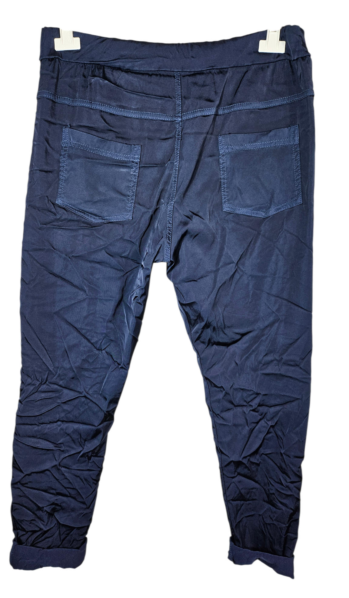Shiny-Stretchhose, marinenlau, onesize 38 bis 42/44