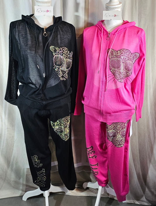 2-Teiler "Leopard", Grösse onesize (36 - 42) von ROSE