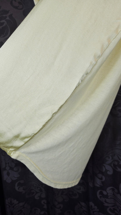 Tshirt hellgelb "Two Faces", Gr. onesize 38 bis 42/44 von ISSIMA