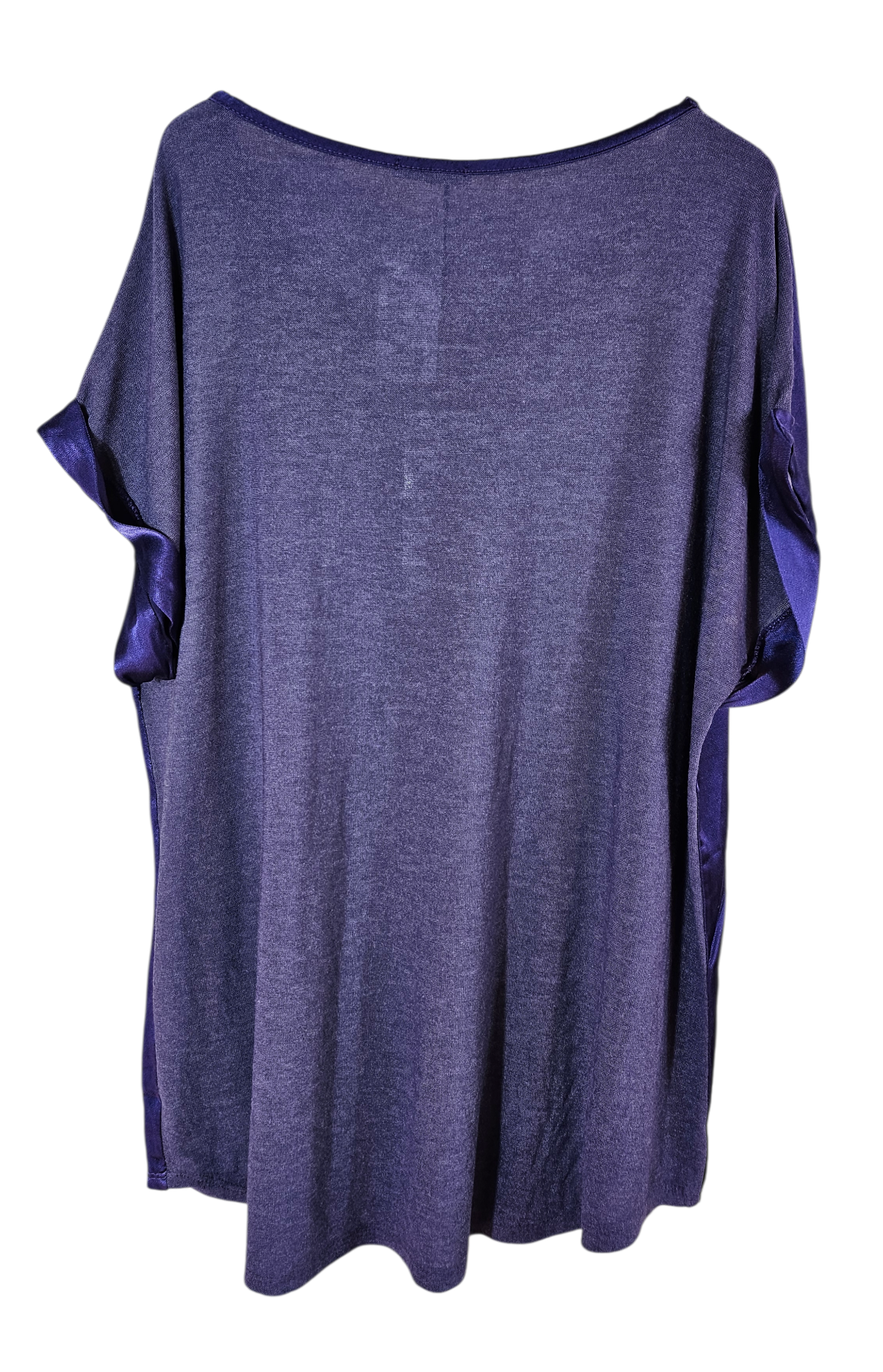 Tshirt violett "Two Faces", Gr. onesize 38 bis 42/44 von ISSIMA