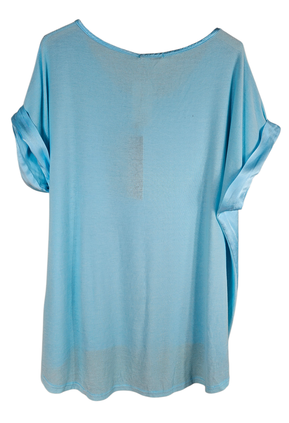 Tshirt türkis "Two Faces", Gr. onesize 38 bis 42/44 von ISSIMA