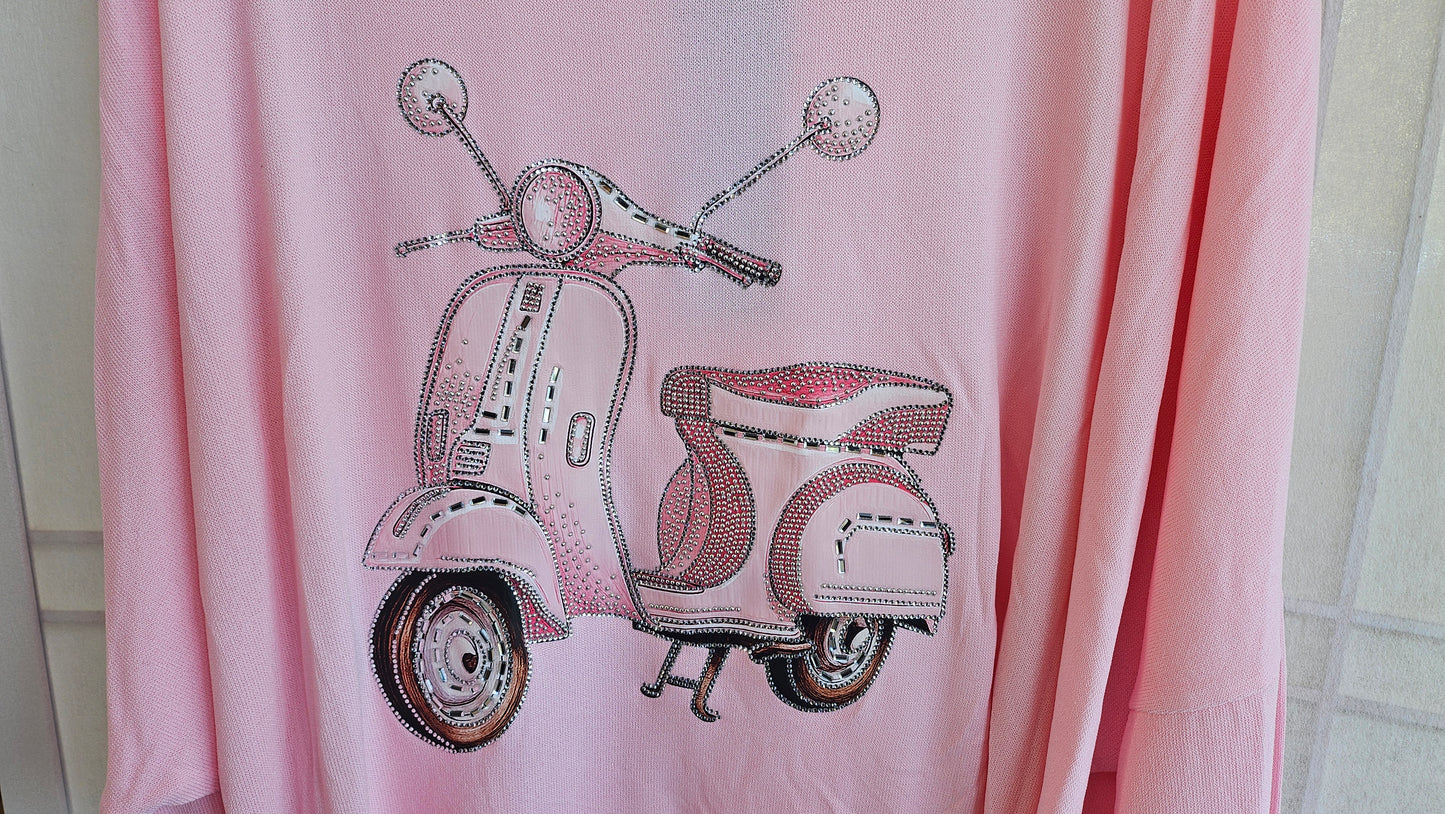 Sweatshirt "Vespa", Grösse onesize 42 bis 44/46 von ISSIMA
