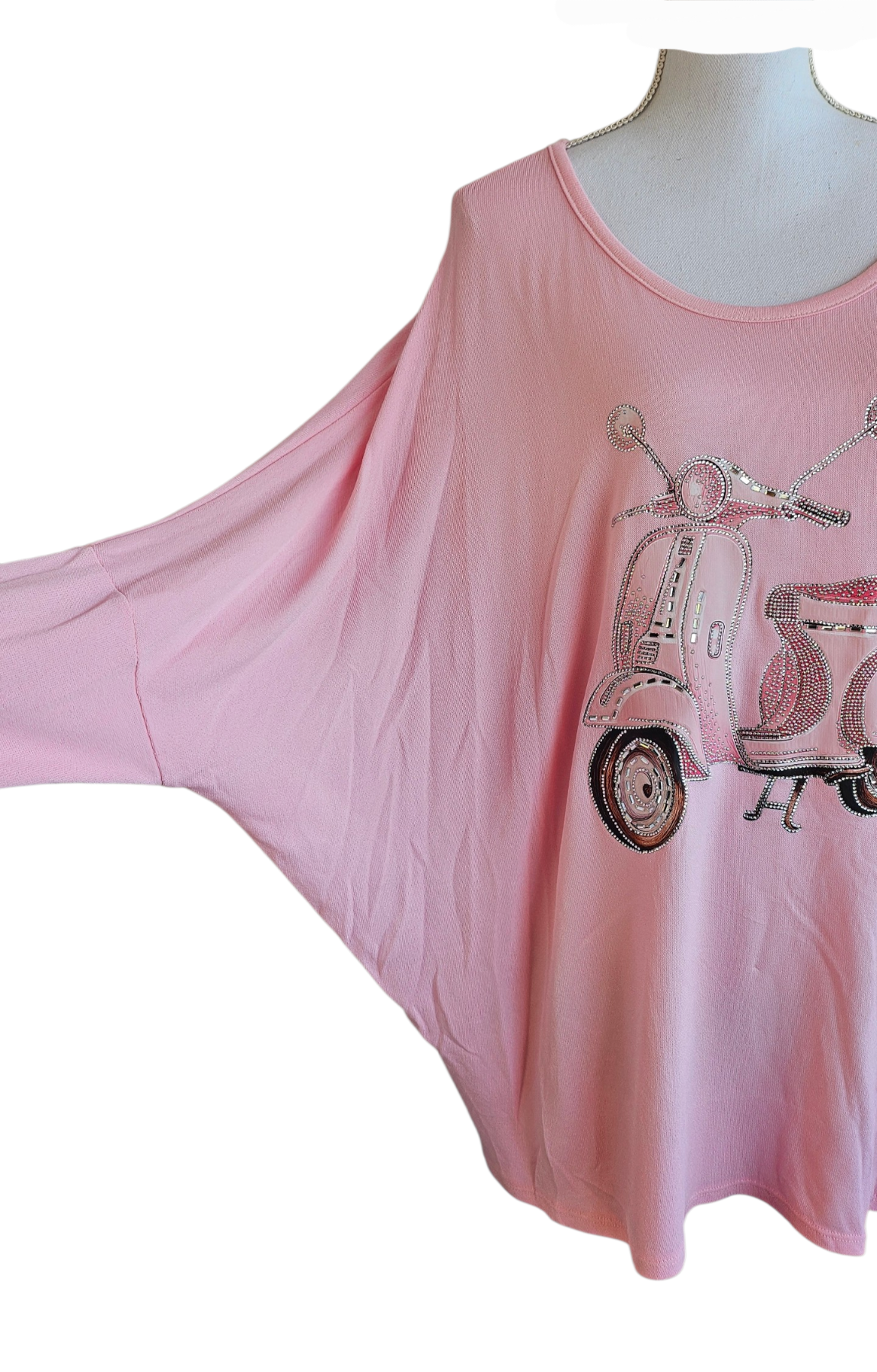 Sweatshirt "Vespa", Grösse onesize 42 bis 44/46 von ISSIMA